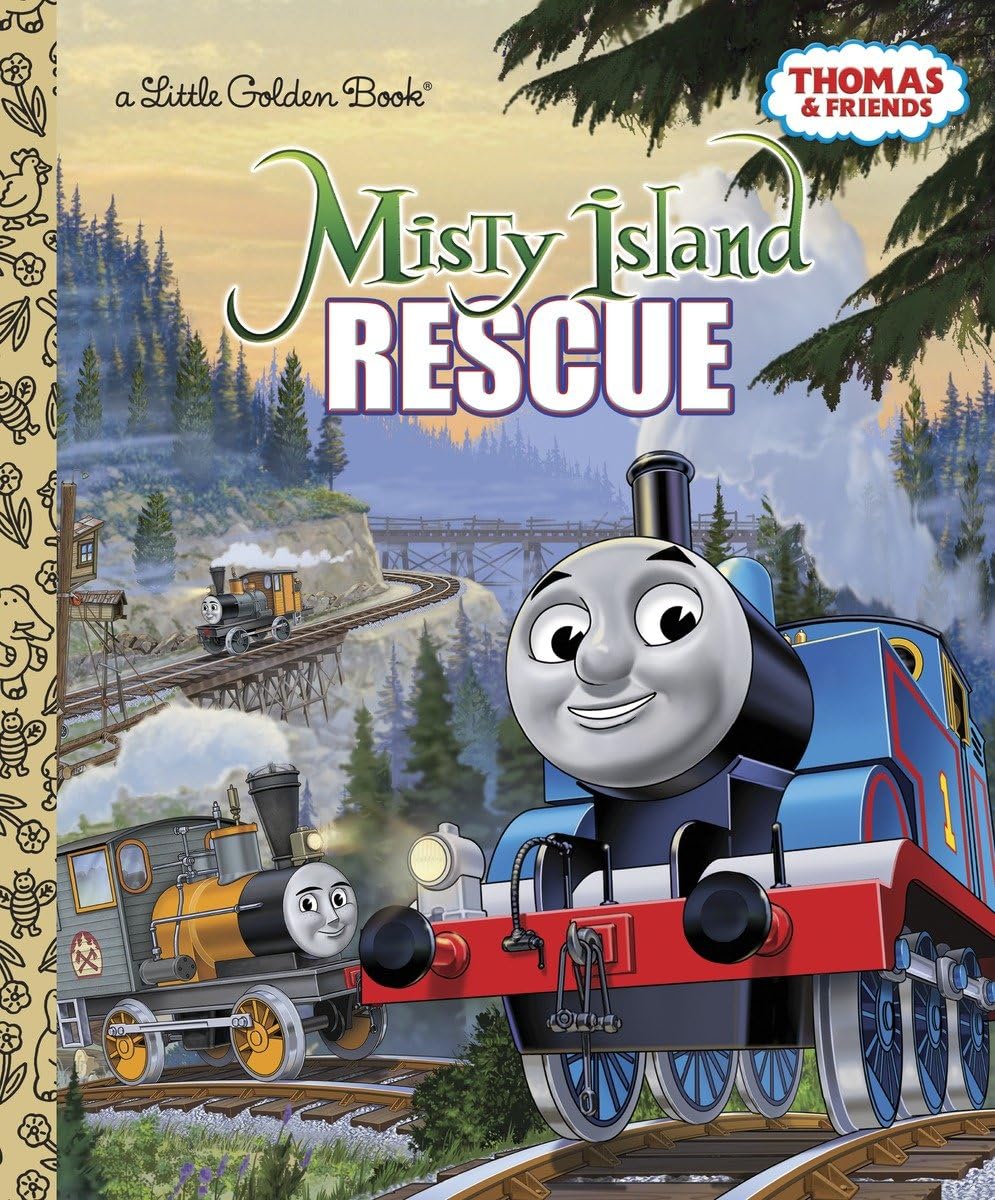 Misty Island Rescue (Thomas & Friends) (Little Golden Book),Used
