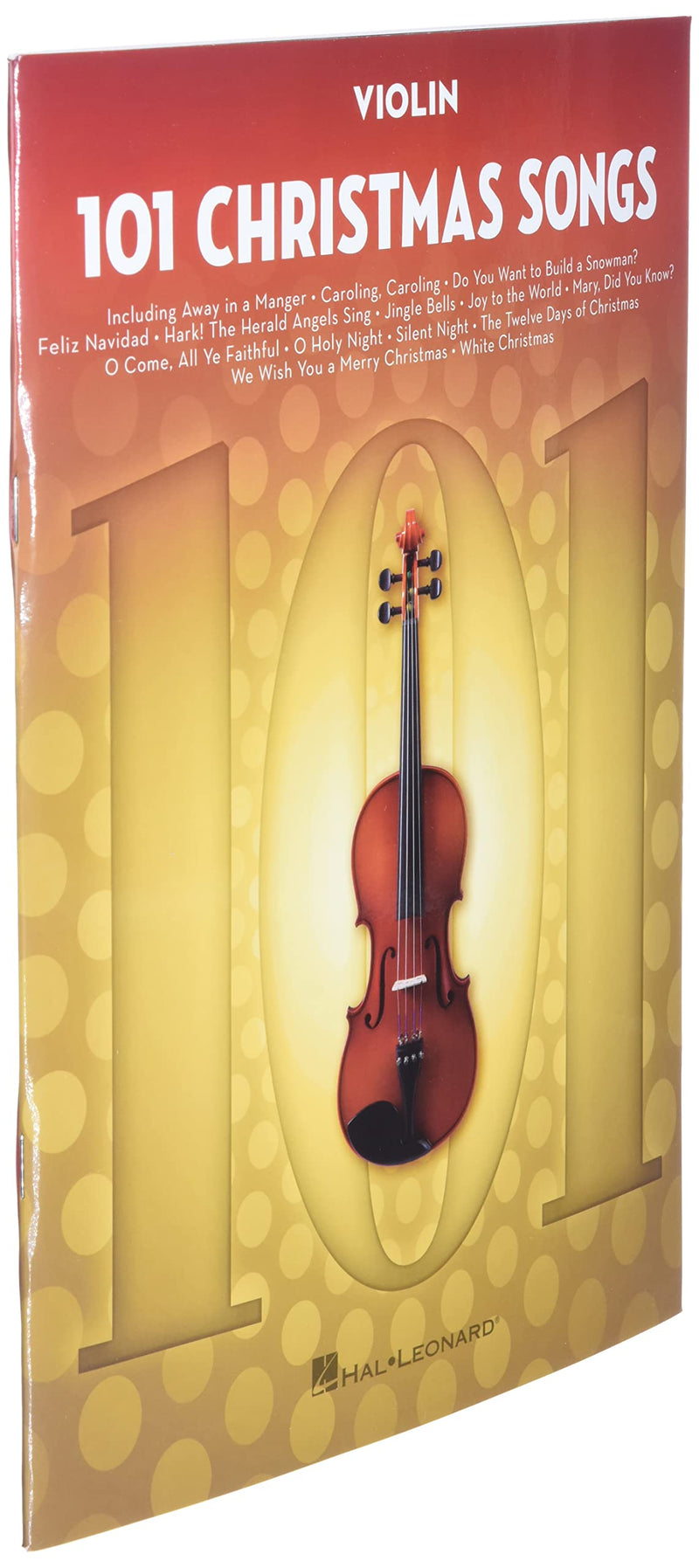 101 Christmas Songs for Violin  Christmas Sheet Music Book for Violin  Popular Christmas Songs in One Book  Christmas Song Bo,New
