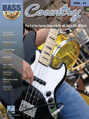 Country: Bass Playalong Volume 11 (Bass Playalong, 11)