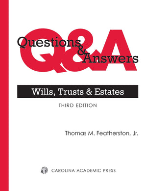 Questions & Answers: Wills, Trusts, and Estates (Questions & Answers Series),Used