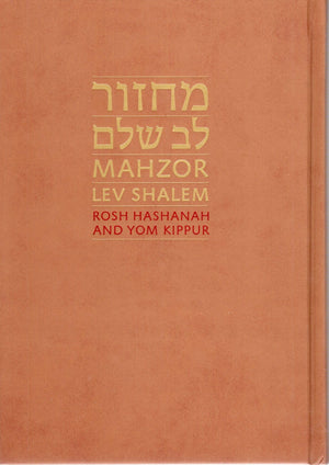 [Mahzor Lev Shalem Layamim Hanoraim] : Mahzor Lev Shalem For Rosh Hashanah And Yom Kippur,Used