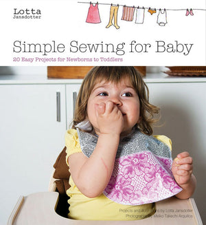 Chronicle Books Ch65487 Simple Sewing Book For Baby, 144 Pages, 71/2 By 9Inch