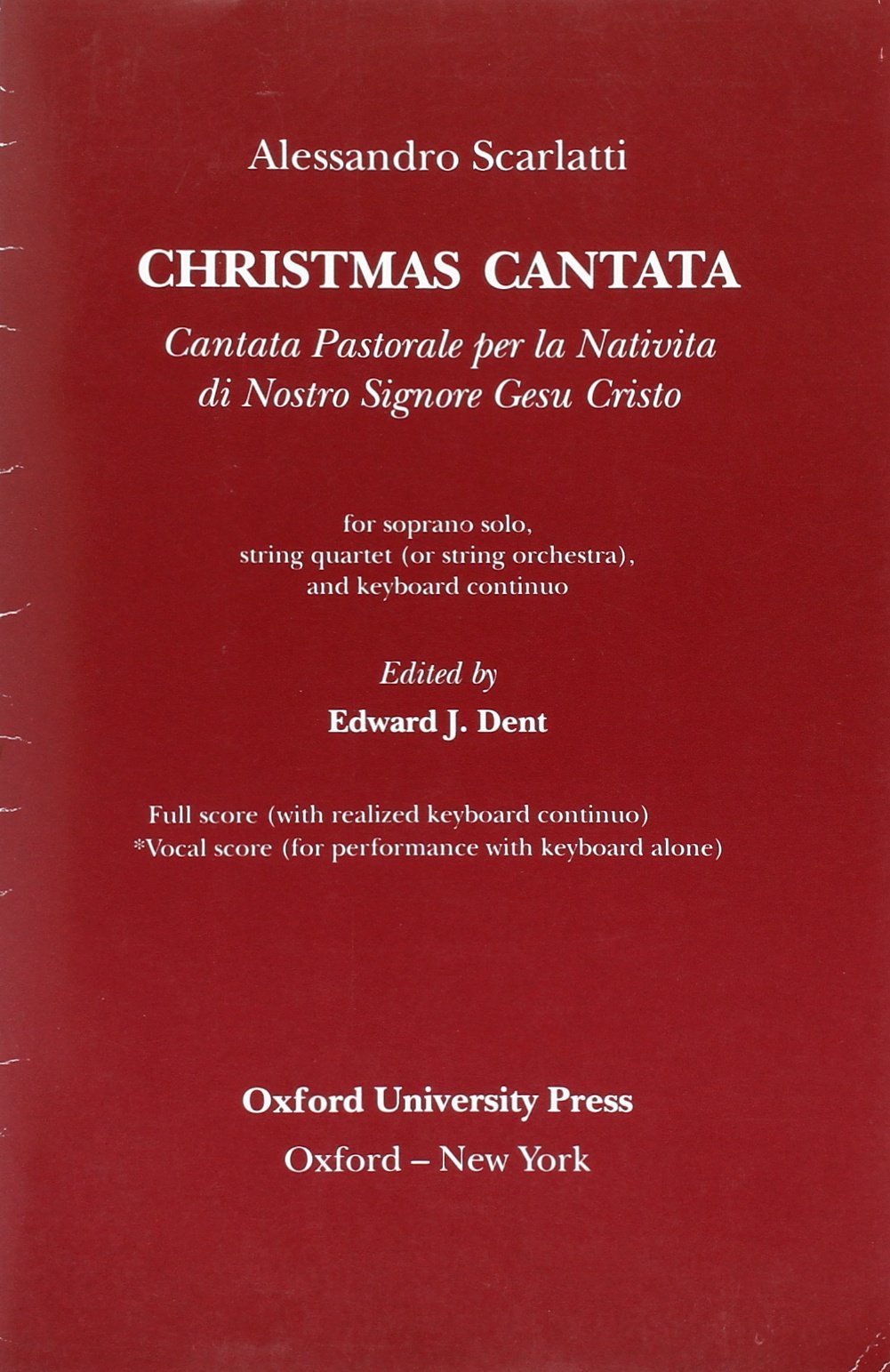 Christmas Cantata,New