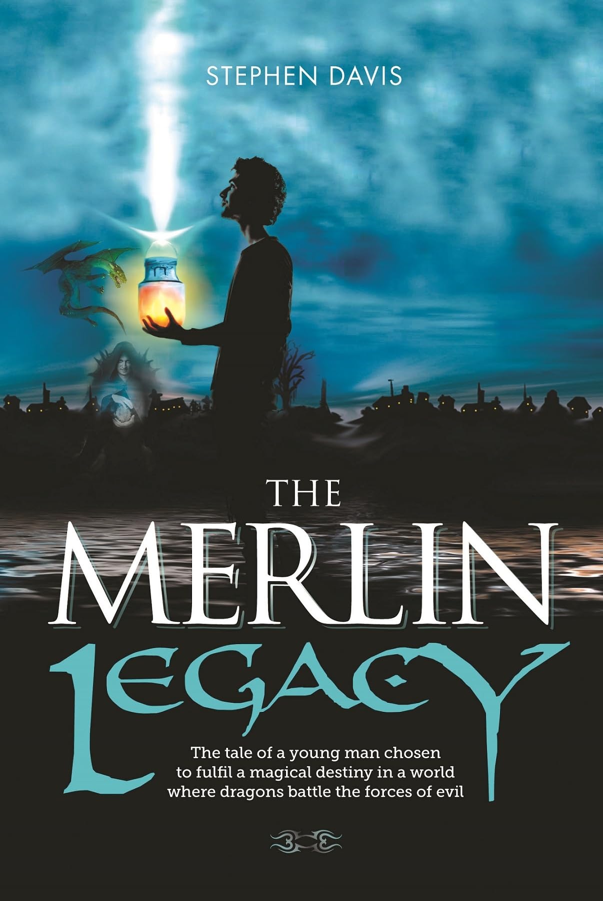 The Merlin Legacy: The tale of a young man chosen to fulfill a magical destiny in a world where dragons battle the forces of evi,Used