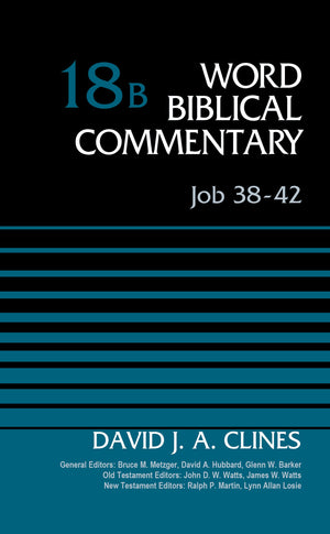 Job 3842, Volume 18B (18) (Word Biblical Commentary),New