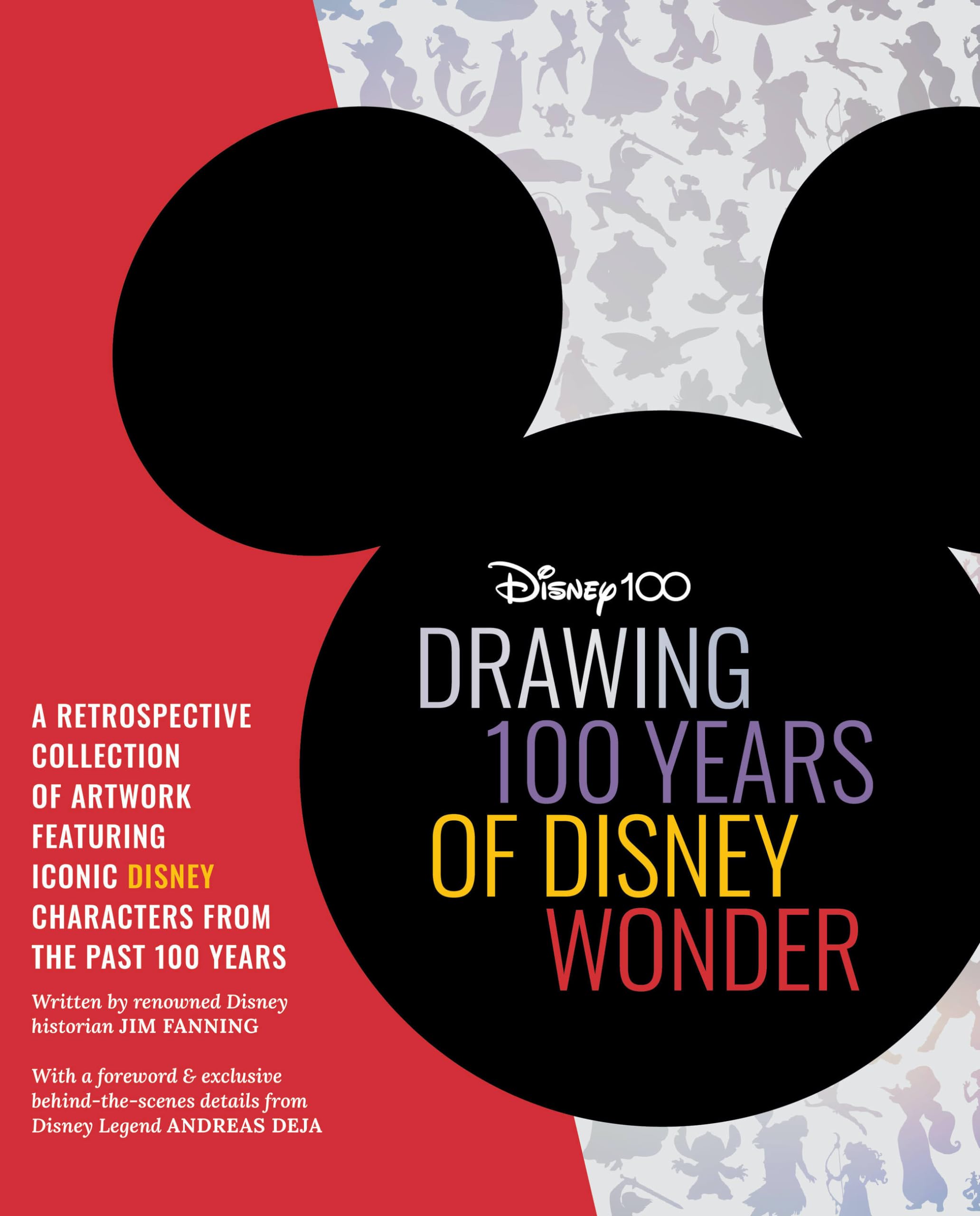 Drawing 100 Years of Disney Wonder: A retrospective collection of artwork featuring iconic Disney characters from the past 100 y,New