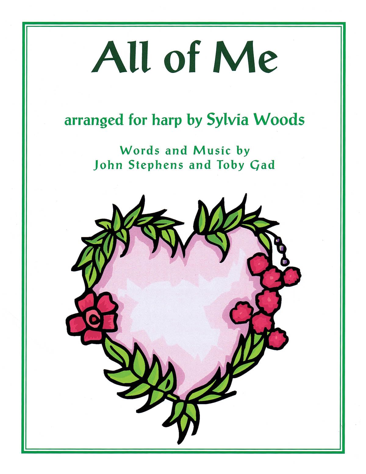 All of Me: Arranged for Harp,Used