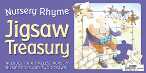 Jigsaw Treasury: Nursery Rhyme: Includes Four Timeless Nursery Rhyme Books And Two Jigsaws!