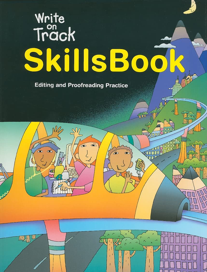 Write on Track Skills Book: Editing and Proofreading Practice (Write Source 2000 Revision),Used