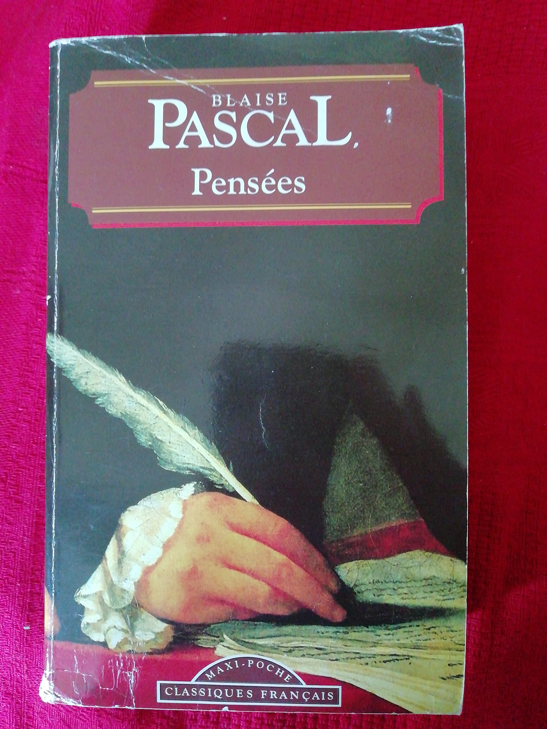 Pensees/Lettres A Un Provincial (World Classics) (French Edition),Used