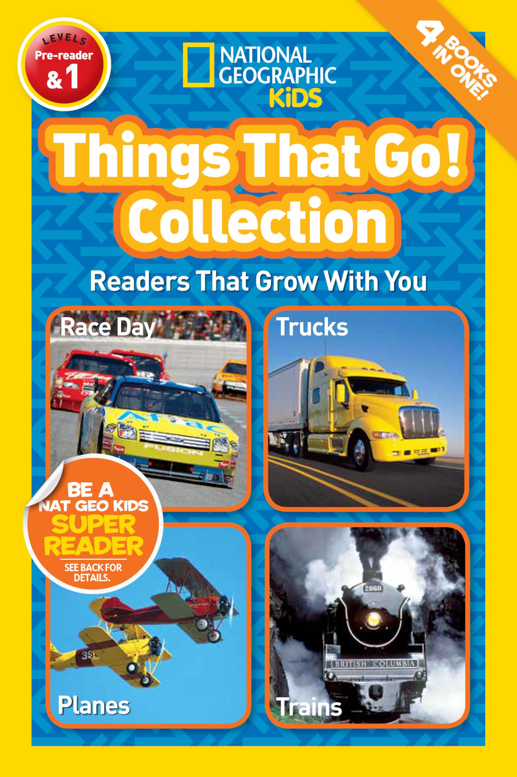 National Geographic Readers: Things That Go Collection,New