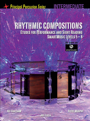 Rhythmic Compositions: Etudes For Performance And Sight Reading, Intermediate (Principal Percussion Series),Used
