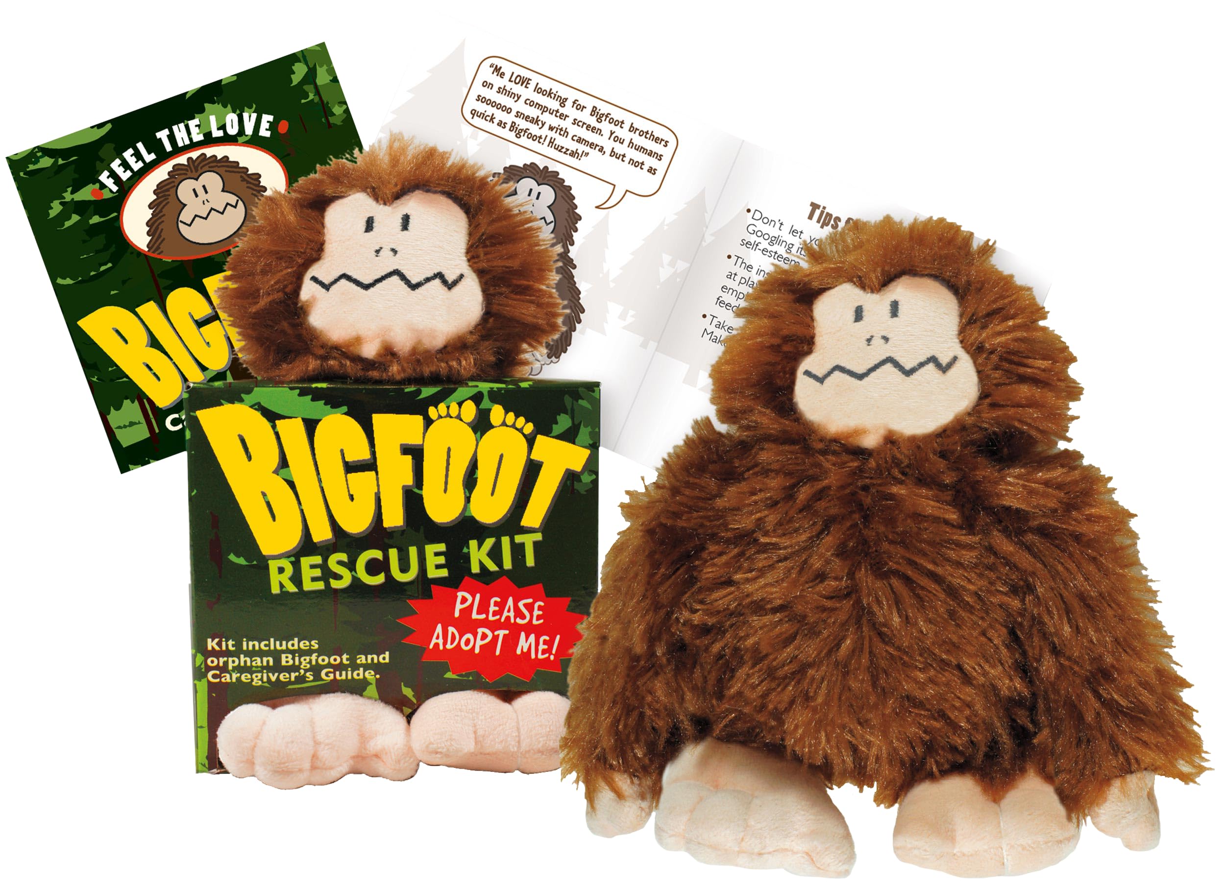 Bigfoot Rescue Kit (Book With Plush)