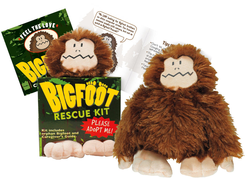 Bigfoot Rescue Kit (Book With Plush)