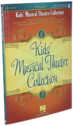 Kids' Musical Theatre Collection  Volume 1 Book/Online Audio,New