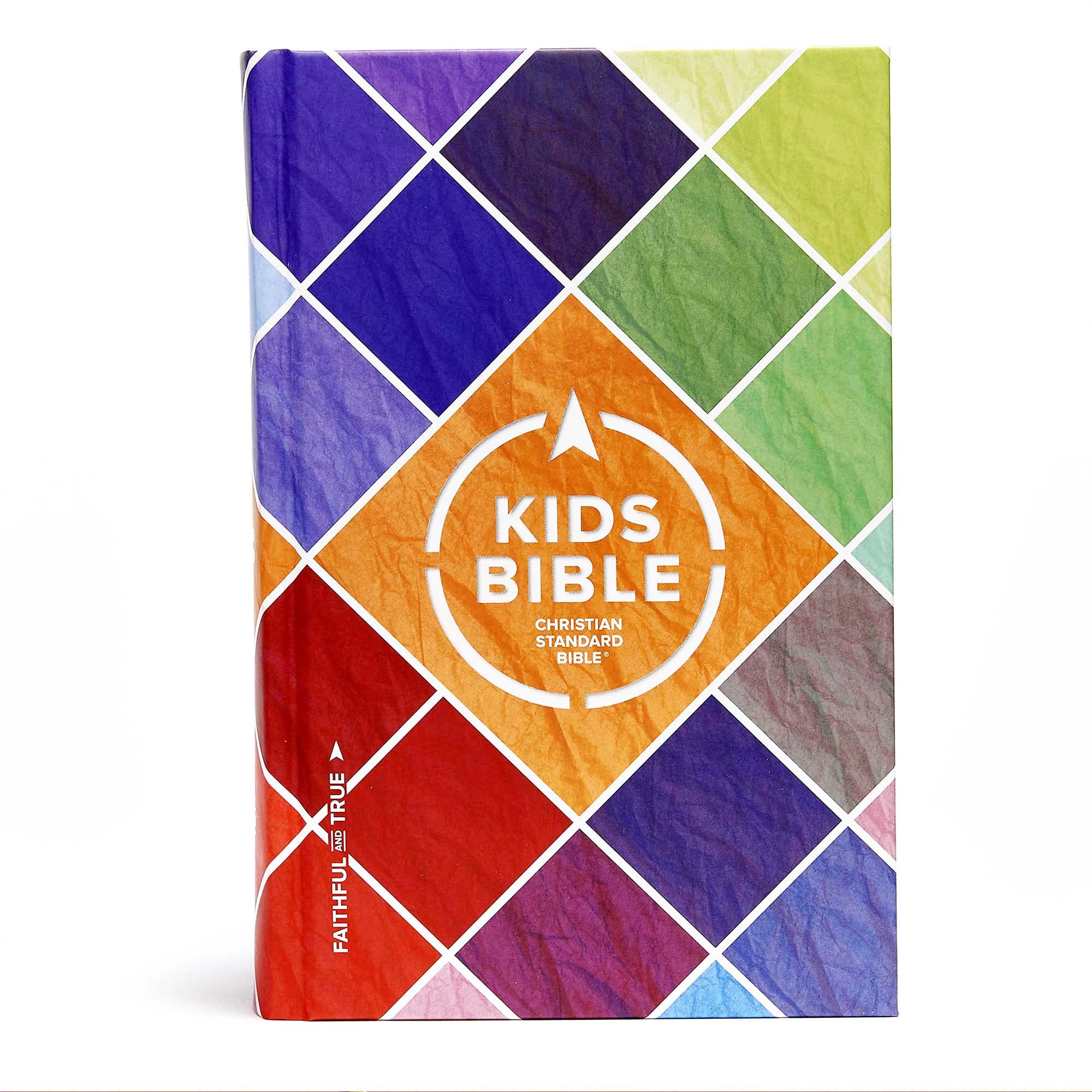 CSB Kids Bible, Hardcover, Red Letter, Presentation Page, Study Helps for Children, FullColor Inserts and Maps, EasytoRead Bi,Used