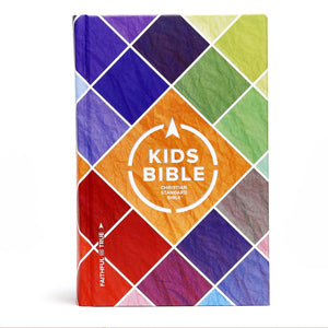 CSB Kids Bible, Hardcover, Red Letter, Presentation Page, Study Helps for Children, FullColor Inserts and Maps, EasytoRead Bi,Used