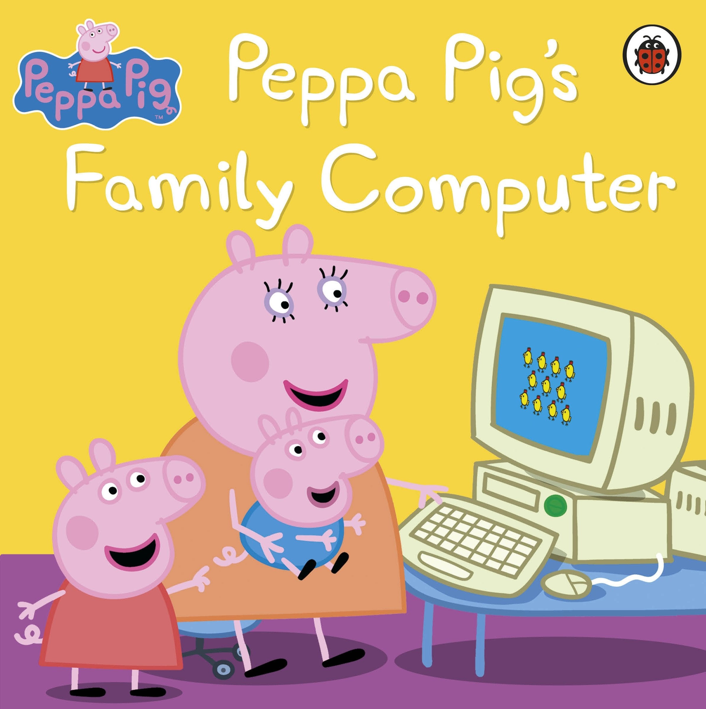 Peppa Pig'S Family Computer.,Used