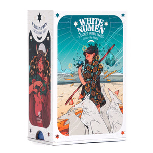 White Numen: A Sacred Animal Tarot Deck: A 78-Card Tarot Deck with Guidebook-New