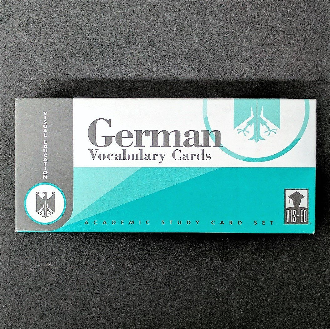 German Vocabulary Cards,Used