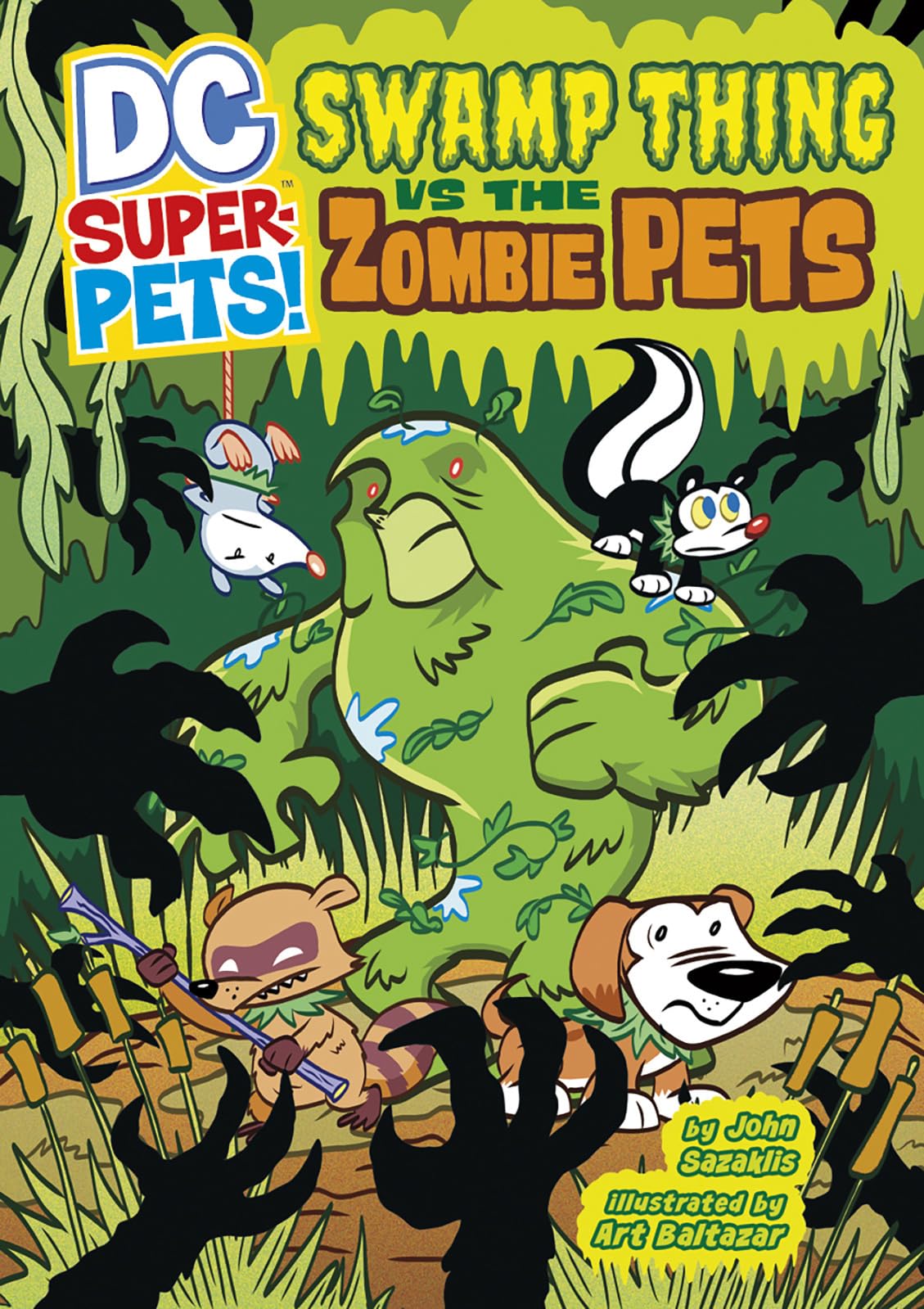 Swamp Thing Vs the Zombie Pets (DC SuperPets),Used