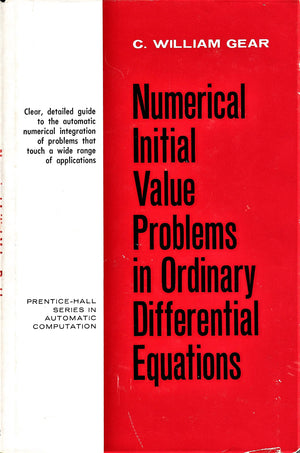 Numerical Initial Value Problems in Ordinary Differential Equations (Automatic Computation),Used