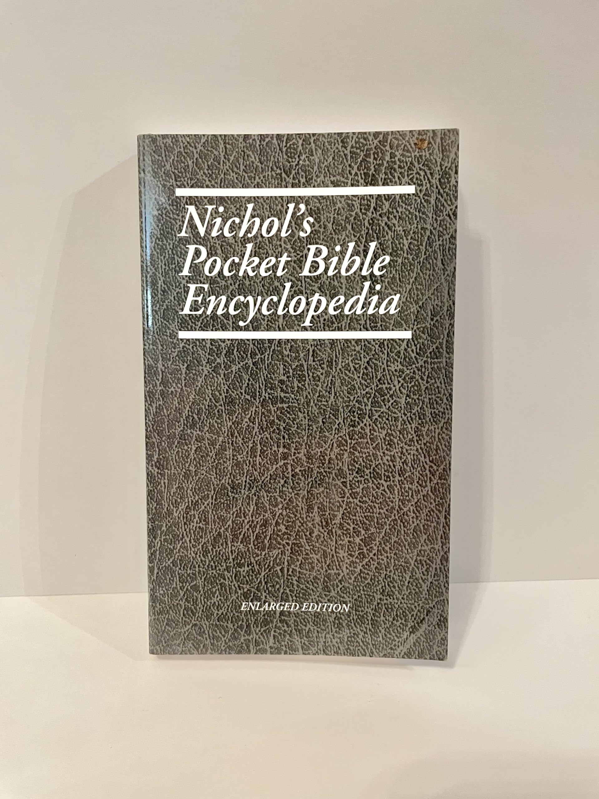 Nichol'S Pocket Bible Encyclopedia