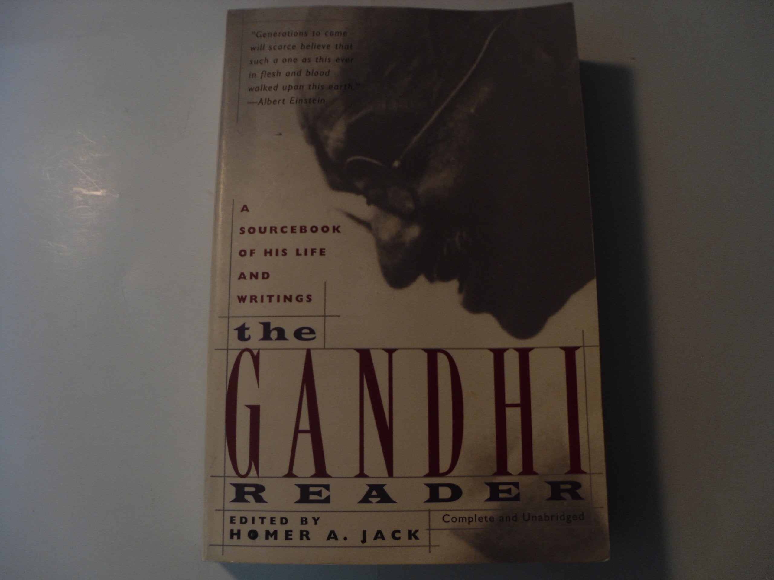 The Gandhi Reader: A Sourcebook Of His Life And Writings,Used