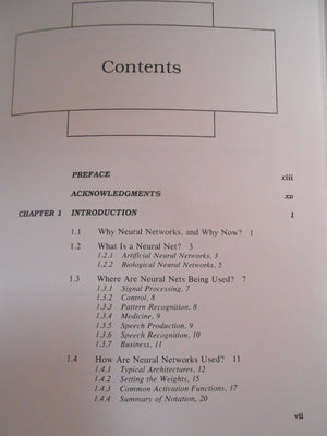 Fundamentals of Neural Networks: Architectures, Algorithms And Applications,Used