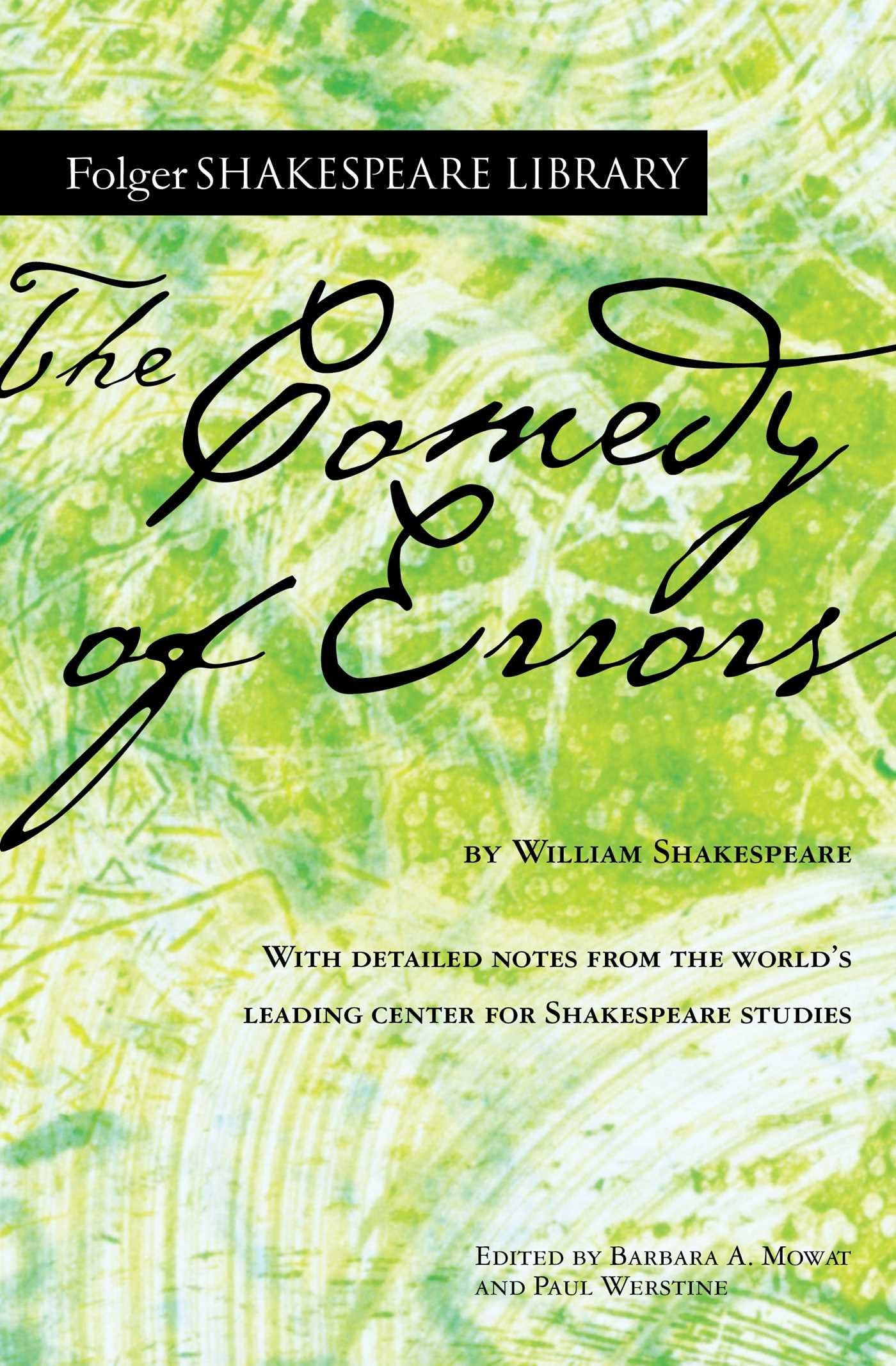 The Comedy of Errors (Folger Shakespeare Library),Used