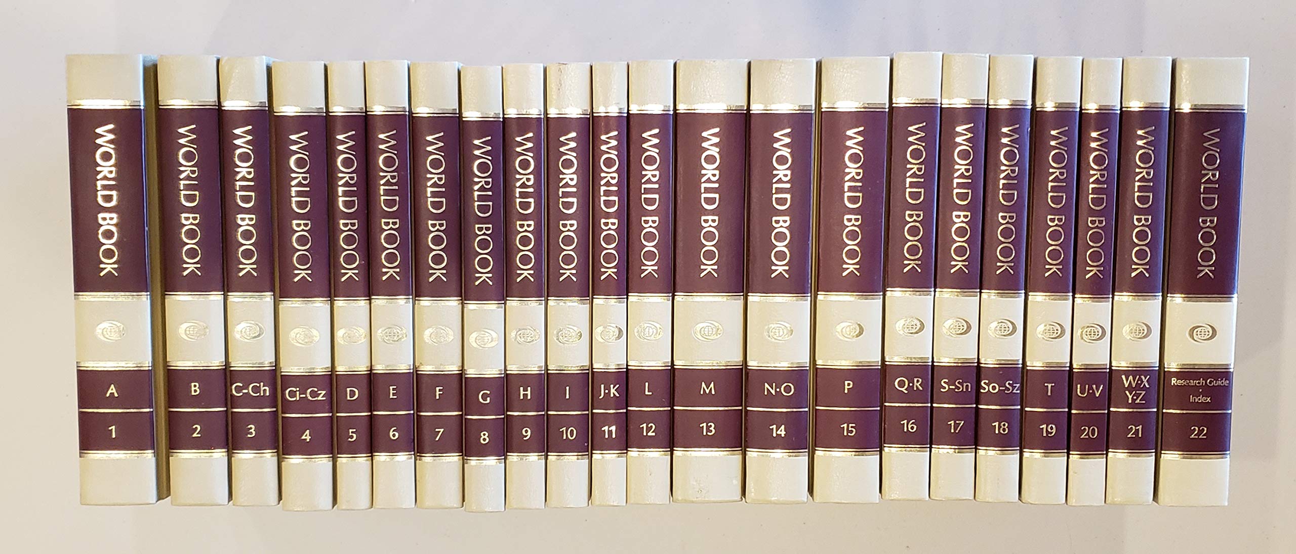 The World Book Encyclopedia Complete 22 Volume Set,New