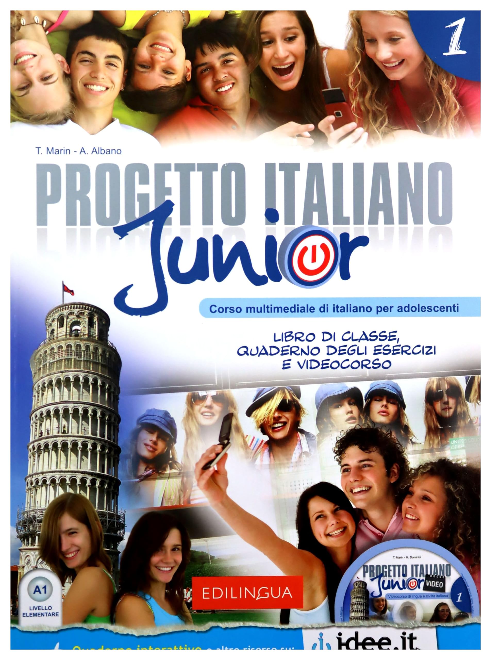 progetto italiano junior 1  libro + qua,Used