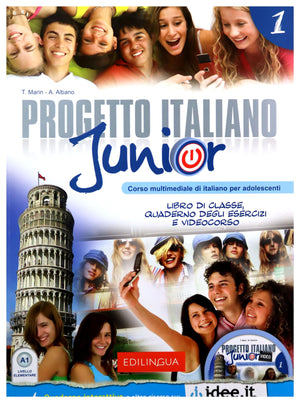 progetto italiano junior 1  libro + qua,Used