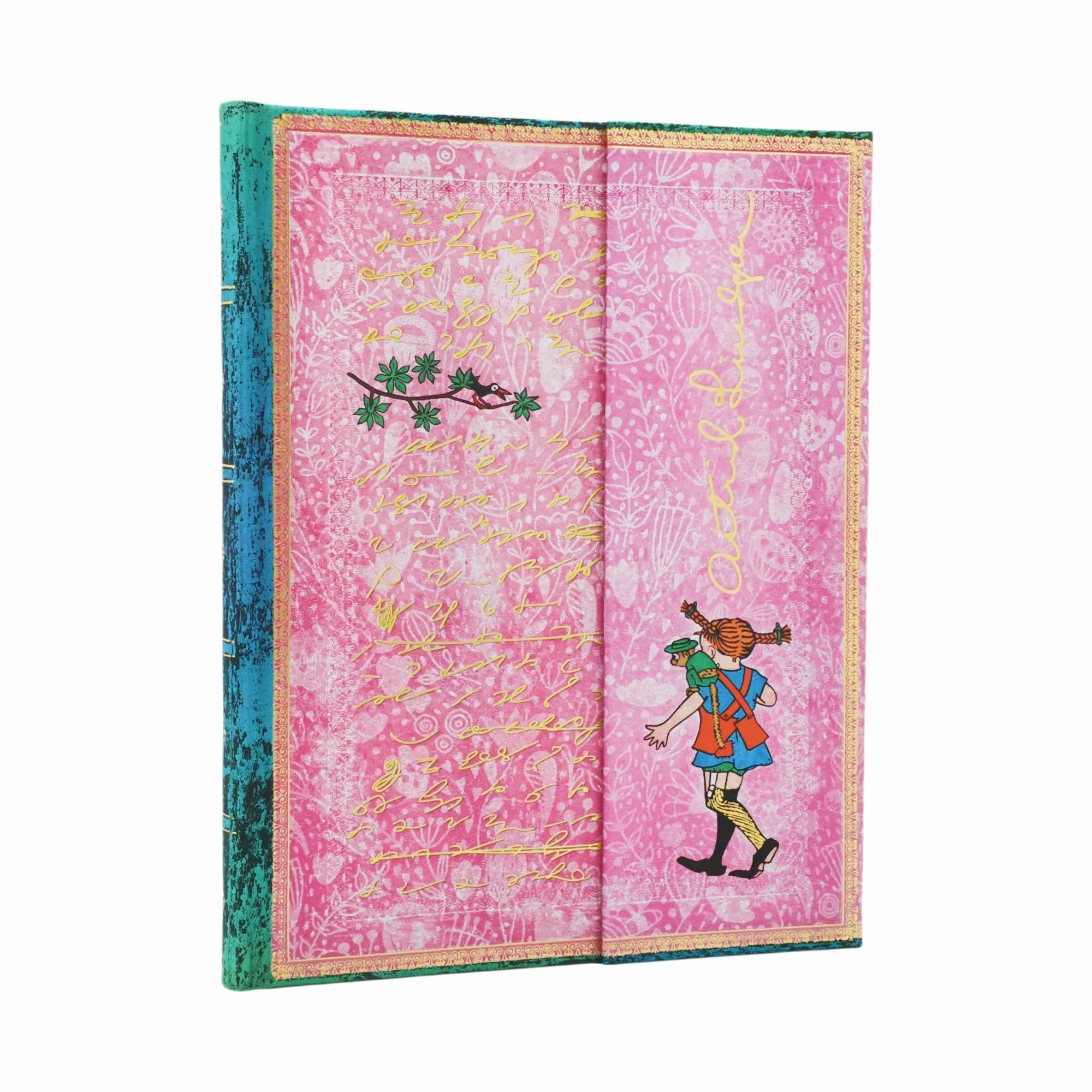 Astrid Lindgren, Pippi Longstocking Ultra Lined Hardcover Journal, 144Pg, 120Gsm By Paperblanks (Embellished Manuscripts Collect