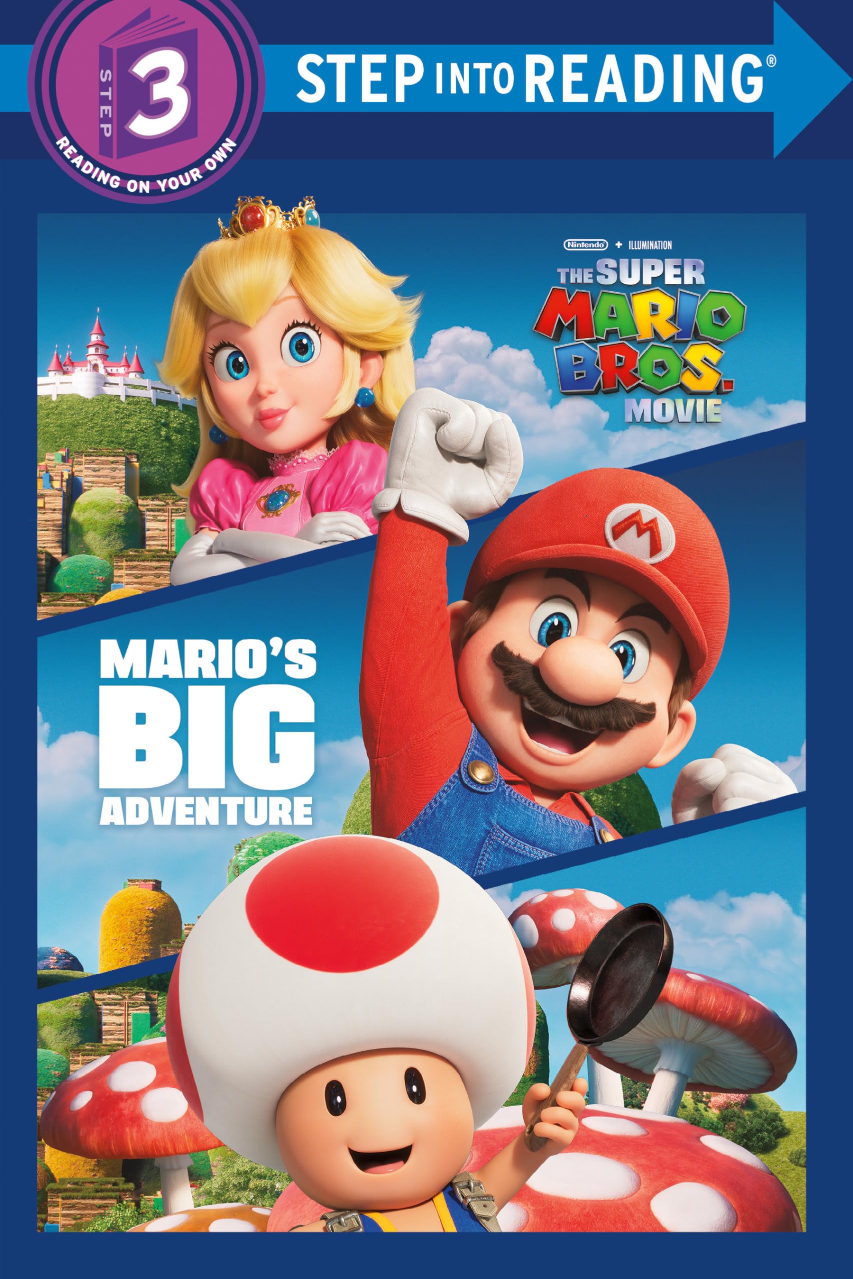 Mario'S Big Adventure (Nintendo And Illumination Present The Super Mario Bros. Movie) (Step Into Reading),Used