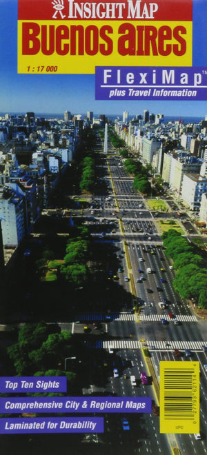 Insight Fleximap Buenos Aires: Plus Travel Information,Used