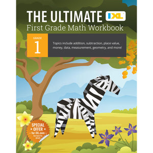 Ixl The Ultimate 1St Grade Math Workbook, Mathematics Book For Kids Ages 67 Covering Addition, Subtraction, Place Value, Geomet