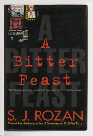 A Bitter Feast (Bill Smith/Lydia Chin Novels),Used