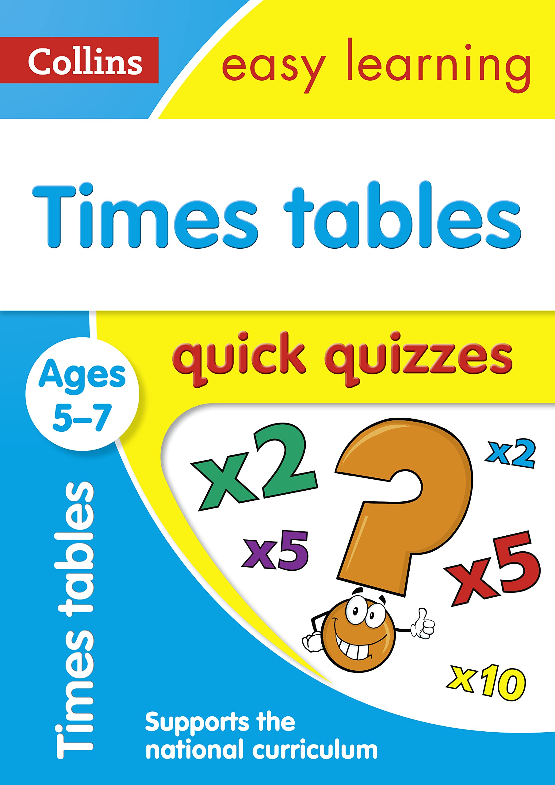 Times Tables Quick Quizzes: Ages 57 (Collins Easy Learning KS1),Used