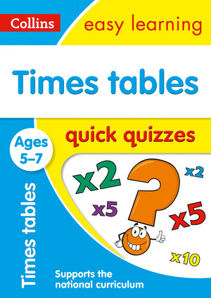 Times Tables Quick Quizzes: Ages 57 (Collins Easy Learning KS1),Used