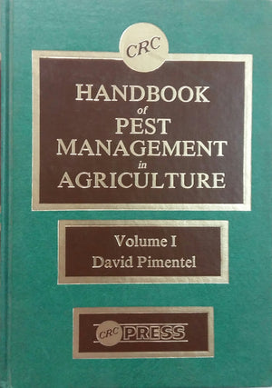 Hdbk of Pest Mgmt in Agriculture (CRC series in agriculture) (Volume 2) [Jul 17, 1981] Pimentel Ph.D., David,Used