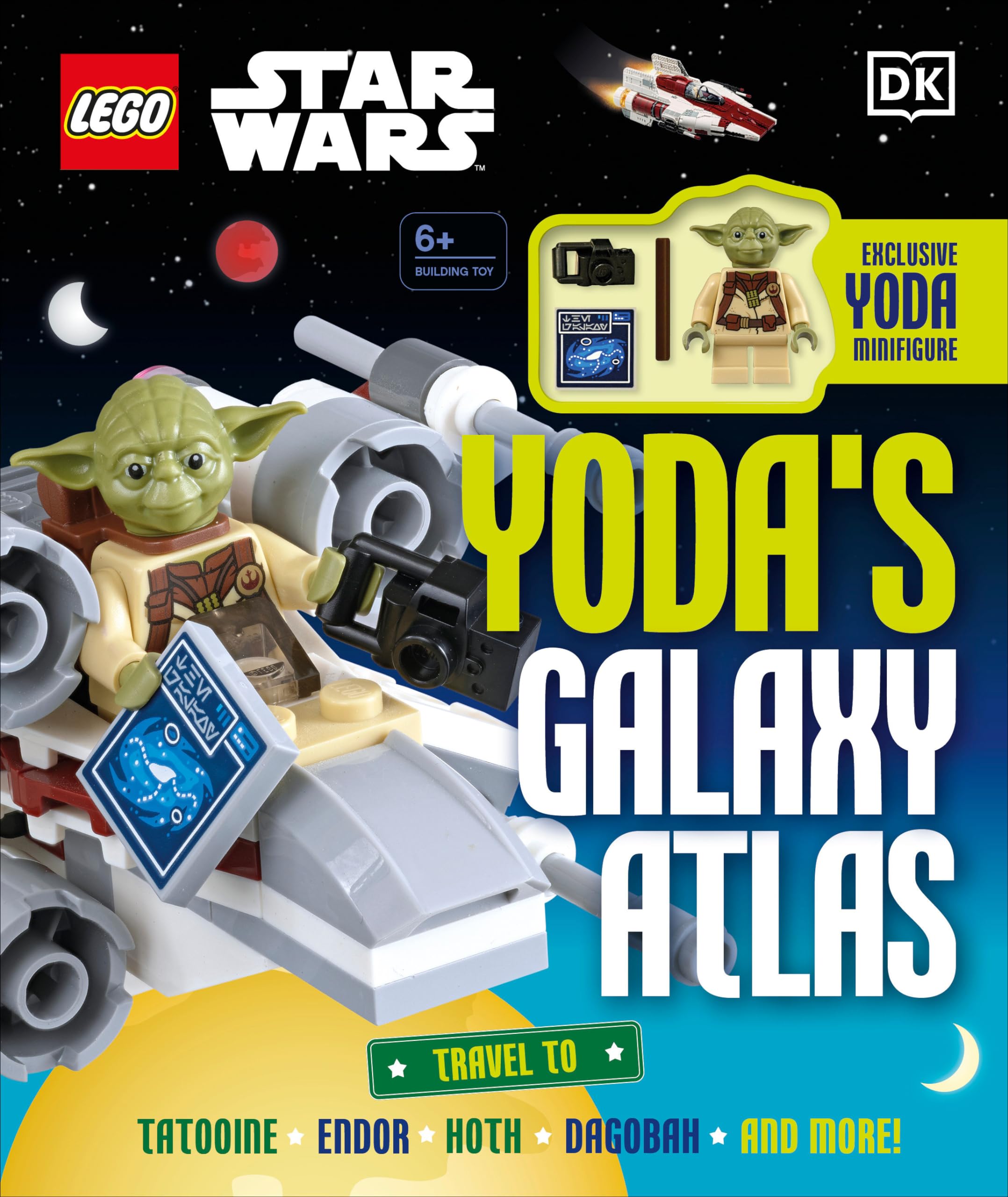 Lego Star Wars Yoda'S Galaxy Atlas: With Exclusive Yoda Lego Minifigure,New