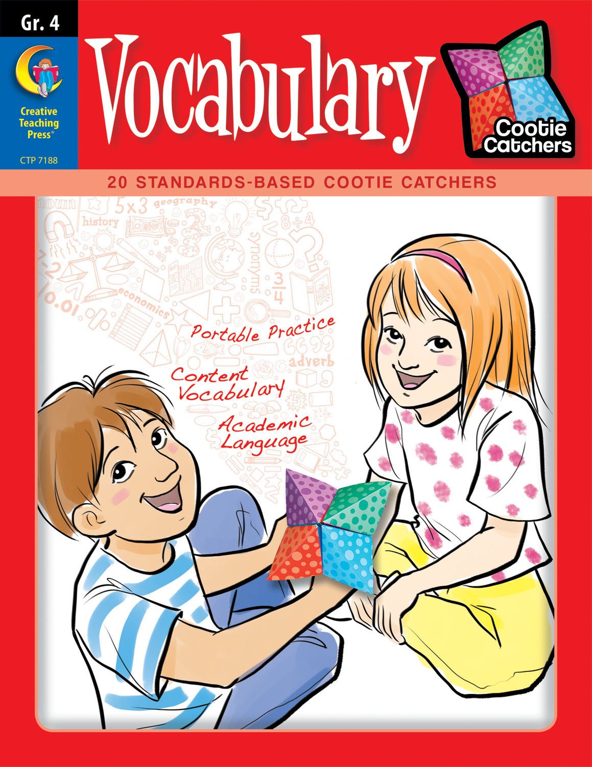 Cootie Catchers: Vocabulary, Grade 4,Used