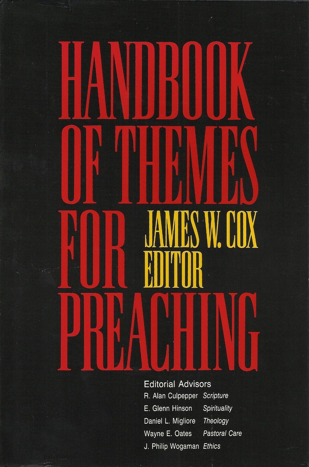 Handbook of Themes for Preaching,Used