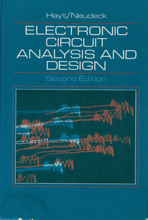 Electronic circuit analysis and design,New