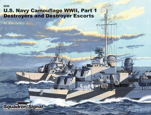 Us Navy Ships Camouflage Wwii: Destroyers And Destroyer Escorts  Specials Series (6099),Used