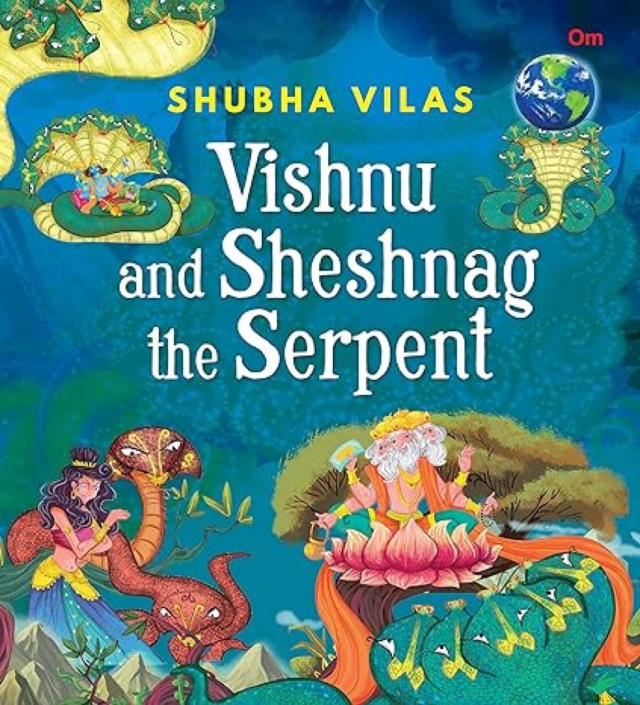 Vehicles Of Gods : Vishnu And Sheshnag And The Serpent