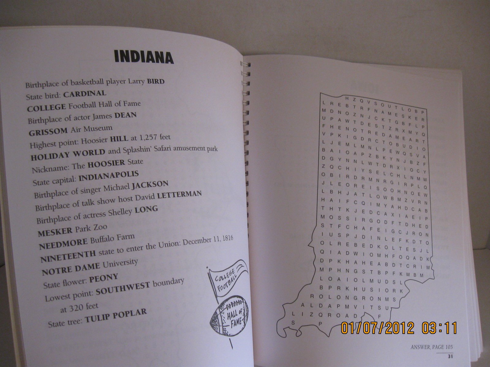 Word Search USA,Used