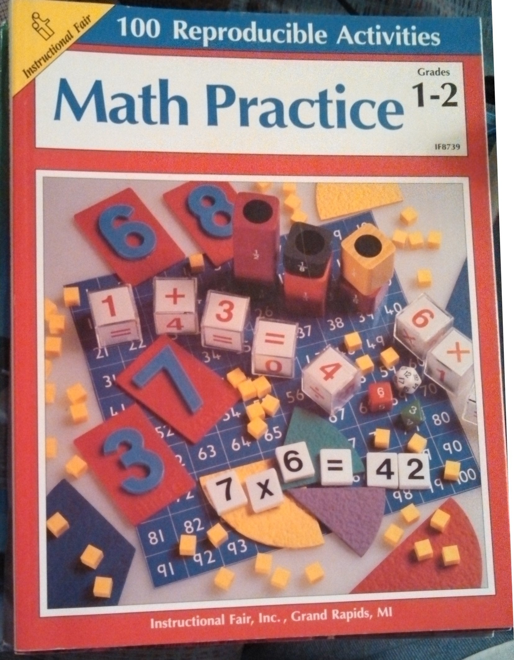 Math Practice, Grades 1  2 (The 100+ Series),Used