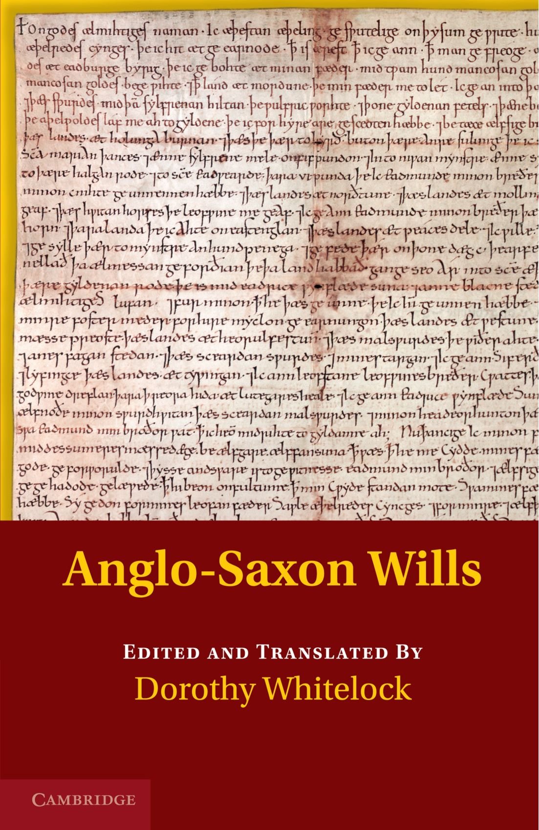 AngloSaxon Wills (AngloSaxon Charters in the Vernacular 3 Volume Set),Used